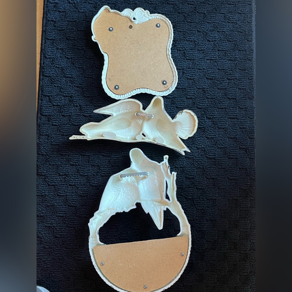 Vintage Burwood Products Dove Wall Decor 3 Piece Set 1977 - Picture 5 of 12